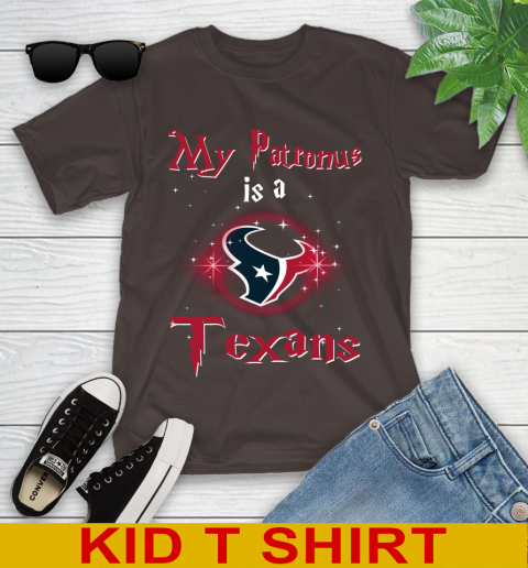 NFL Football Harry Potter My Patronus Is A Houston Texans Youth T-Shirt 6