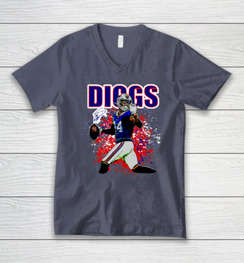 Stefon Diggs Buffalo Bills V-Neck T-Shirt 12