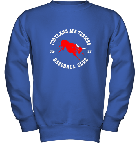 ws6o portland shirt cows mavericks baseball vintage for awesome youth sweatshirt 47 front royal