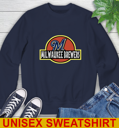 MLB Milwaukee Brewers Jurassic Park Dinosaur Movie Baseball Sports 27