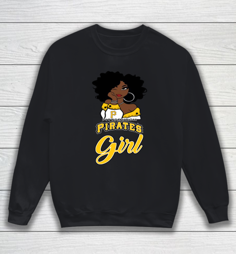 Pittsburgh Piratess Girl MLB Sweatshirt
