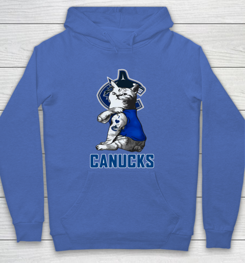 NHL My Cat Loves Vancouver Canucks Hockey Hoodie 6