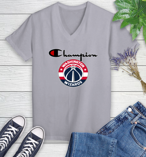 NBA Basketball Washington Wizards Champion Shirt Women's V-Neck T-Shirt 2
