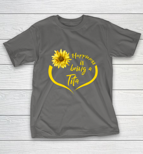 Womens Tita Gift Happiness Is Being A Tita T-Shirt 8