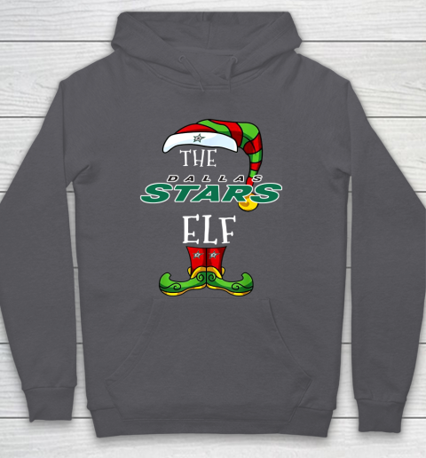 Dallas Stars Christmas ELF Funny NHL Hoodie 4