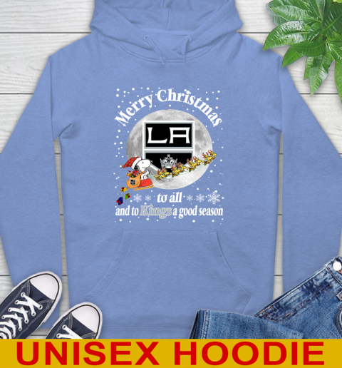 Los Angeles Kings Merry Christmas To All And To Kings A Good Season NHL Hockey Sports Hoodie 11