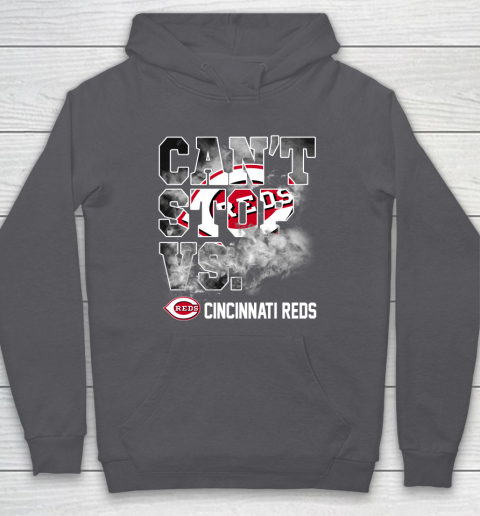 MLB Cincinnati Reds Baseball Can't Stop Vs Cincinnati Reds Hoodie 4