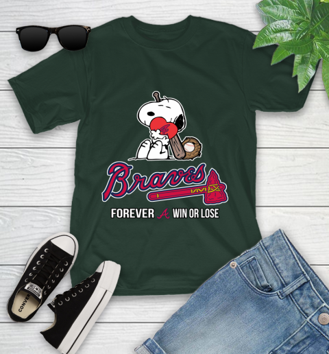 MLB The Peanuts Movie Snoopy Forever Win Or Lose Baseball Atlanta Braves 107