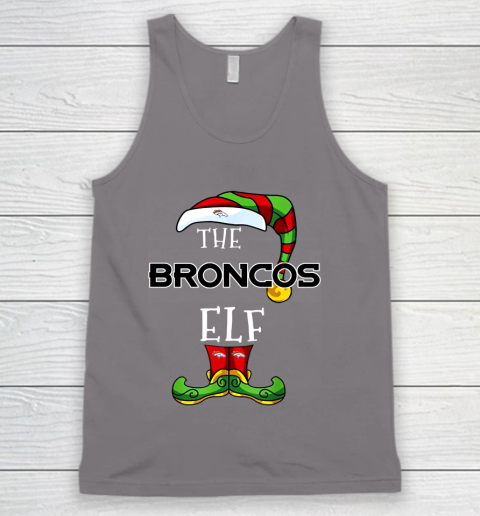 Denver Broncos Christmas ELF Funny NFL Tank Top 6