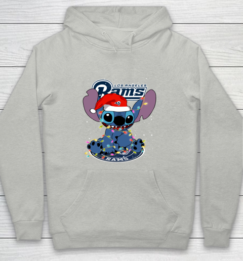 Los Angeles Rams NFL Football noel stitch Christmas Youth Hoodie