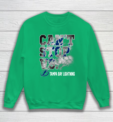 NHL Tampa Bay Lightning Hockey Can't Stop Vs Sweatshirt 5