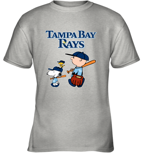 Tampa Bay Rays Let's Play Baseball Together Snoopy MLB Women's T