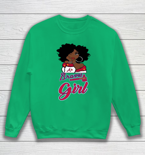 Atlanta Braves Girl MLB Sweatshirt 6