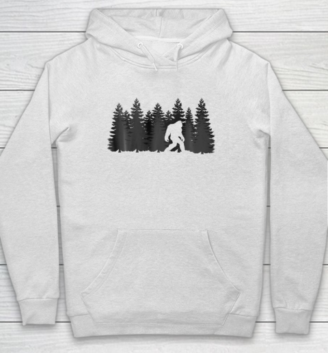 Bigfoot in the Forest Design Christmas Birthday Hoodie