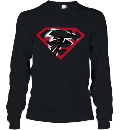 We Are Undefeatable The Atlanta Falcons x Superman NFL Youth Long Sleeve