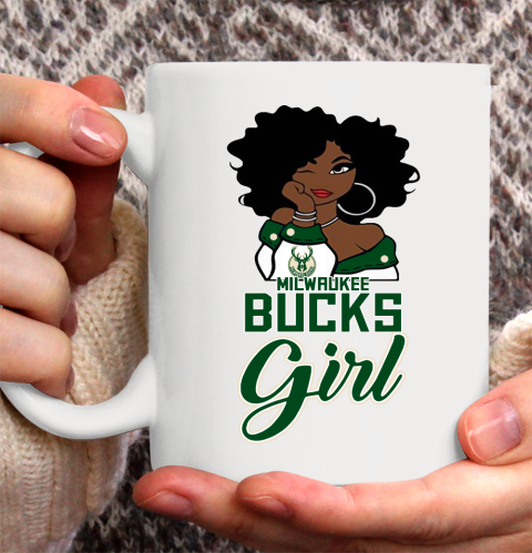 Milwaukee Bucks Girl NBA Ceramic Mug 11oz 4