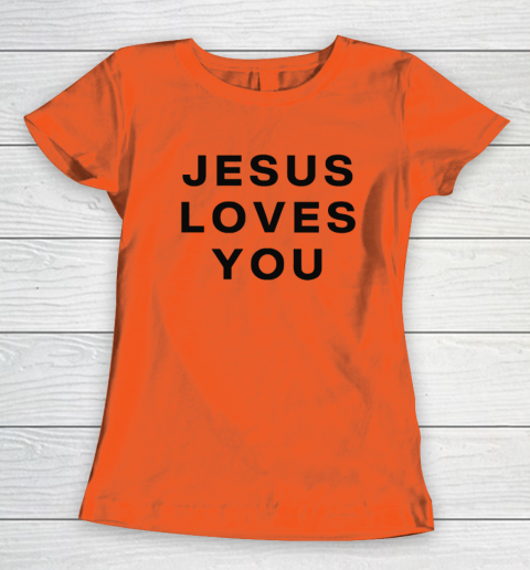 C. J. Stroud Jesus Loves You Women's T-Shirt 2