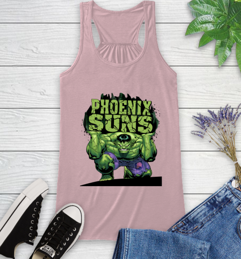 Phoenix Suns NBA Basketball Incredible Hulk Marvel Avengers Sports Racerback Tank 11