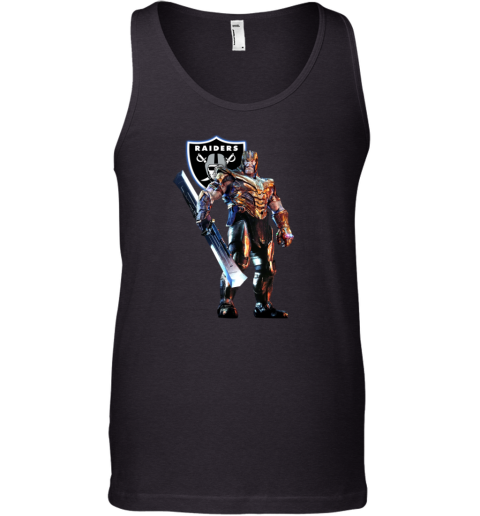 NFL Thanos Marvel Avengers Endgame Football Oakland Raiders Tank Top -  Rookbrand