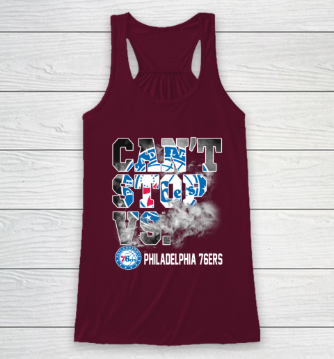 NBA Philadelphia 76ers Basketball Can't Stop Vs Racerback Tank 2