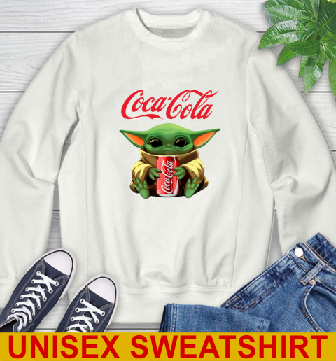 Star Wars Baby Yoda Hugs Coca Cola Soft Drink Shirt 25