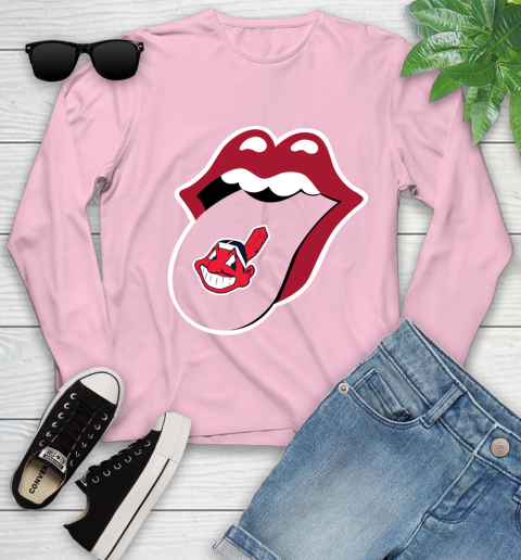 Cleveland Indians MLB Baseball Lips I Root For My Team Adoring Fan 134
