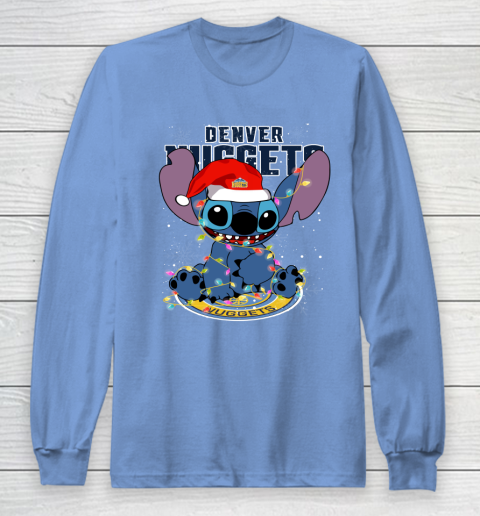 Denver Nuggets NBA noel stitch Basketball Christmas Long Sleeve T-Shirt 8