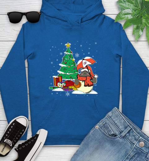 Oklahoma City Thunder NBA Basketball Cute Tonari No Totoro Christmas Sports Youth Hoodie 11