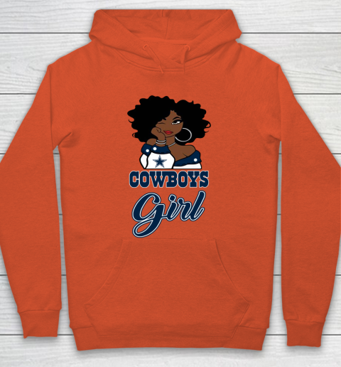 Dallas Cowboys Girl NFL Hoodie 5