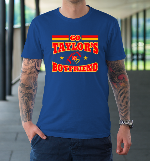 Go Boyfriend Football gift Fans T-Shirt 7