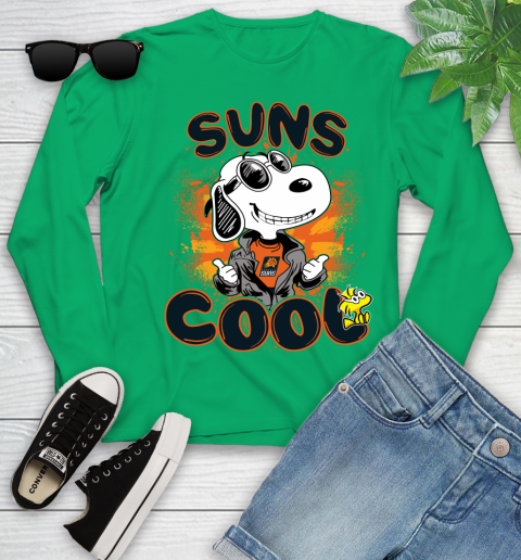 NBA Basketball Phoenix Suns Cool Snoopy Shirt Youth Long Sleeve 6