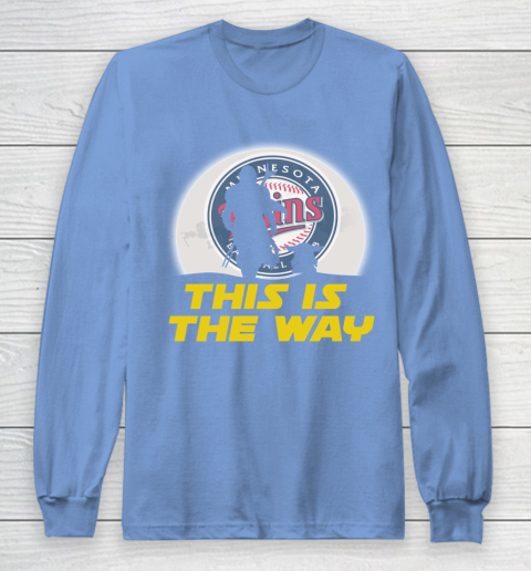 Minnesota Twins MLB Baseball Star Wars Yoda And Mandalorian This Is The Way Long Sleeve T-Shirt 8