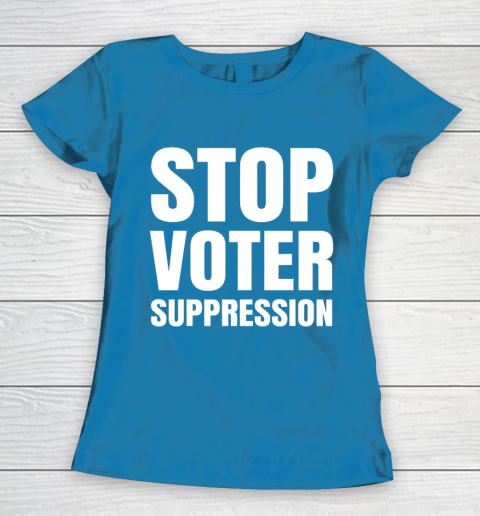 Black Voters Matter Protect The Vote Stop Voter Suppression Women's T-Shirt 6