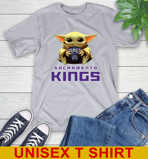 NBA Basketball Sacramento Kings Star Wars Baby Yoda Shirt 6