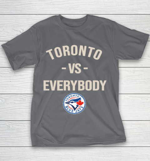 Toronto Blue Jays Vs Everybody Youth T-Shirt 5