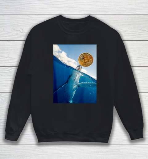 Bitcoin Whale Crypto Sweatshirt