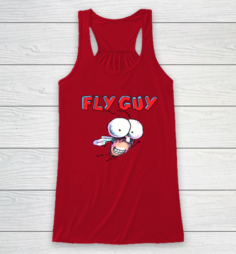 Fly Guy Funny Racerback Tank 3