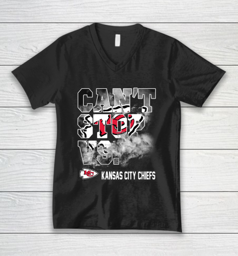 NFL Kansas City Chiefs Can't Stop Vs V-Neck T-Shirt