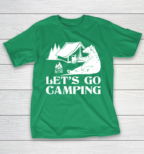 Let's go Camping Bear T-Shirt 5