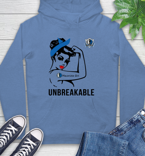 NBA Dallas Mavericks Girl Unbreakable Basketball Sports Hoodie 9