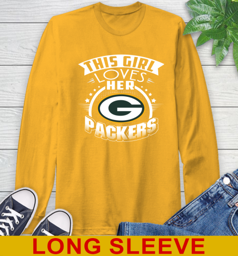 Green Bay Packers NFL Football This Girl Loves Her Team 56