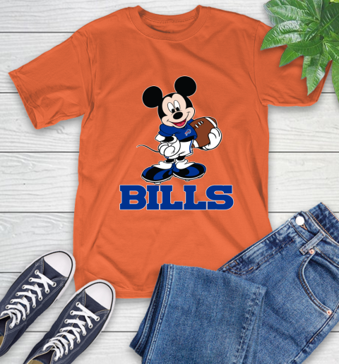 NFL Football Buffalo Bills Cheerful Mickey Mouse Shirt T-Shirt 5