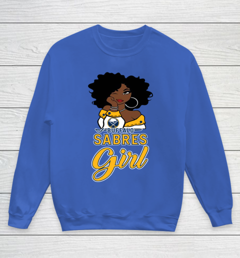 Buffalo Sabres Girl NHL Youth Sweatshirt 8