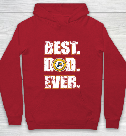 NBA Indiana Pacers Basketball Best Dad Ever Family Shirt Youth Hoodie 7