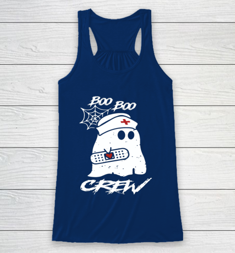Boo Boo Crew Nurse Ghost Funny Halloween Costume Gift Long Sleeve T Shirt.D2SMT7UJCV Racerback Tank 6