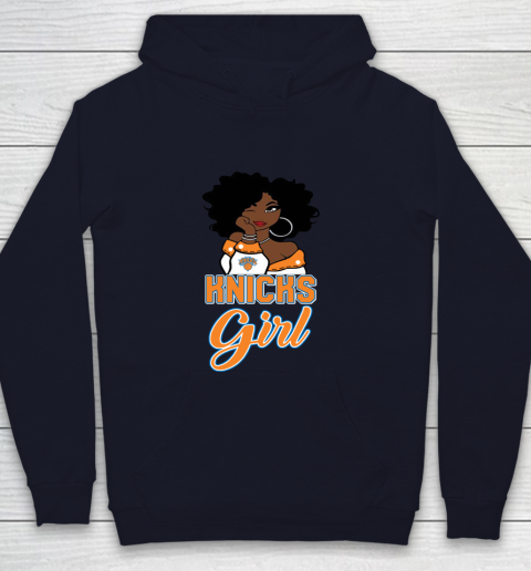 New York Knicks Girl NBA Youth Hoodie 3