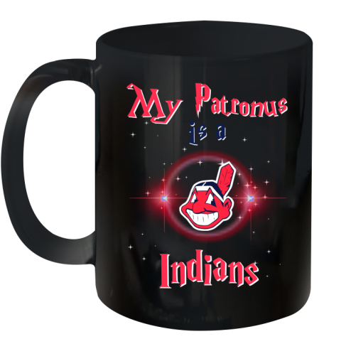 MLB Baseball Harry Potter My Patronus Is A Cleveland Indians Ceramic Mug 11oz