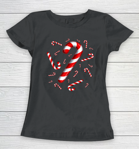 Candy Cane Merry and Bright Red and White Candy Costume Women's T-Shirt