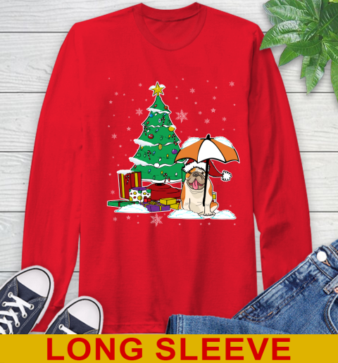 Bulldog Christmas Dog Lovers Shirts 66