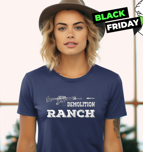 Demolition Ranch Demolitia Women's T-Shirt vcee demolition ranch demolitia ladies t shirt 20 front heather navy